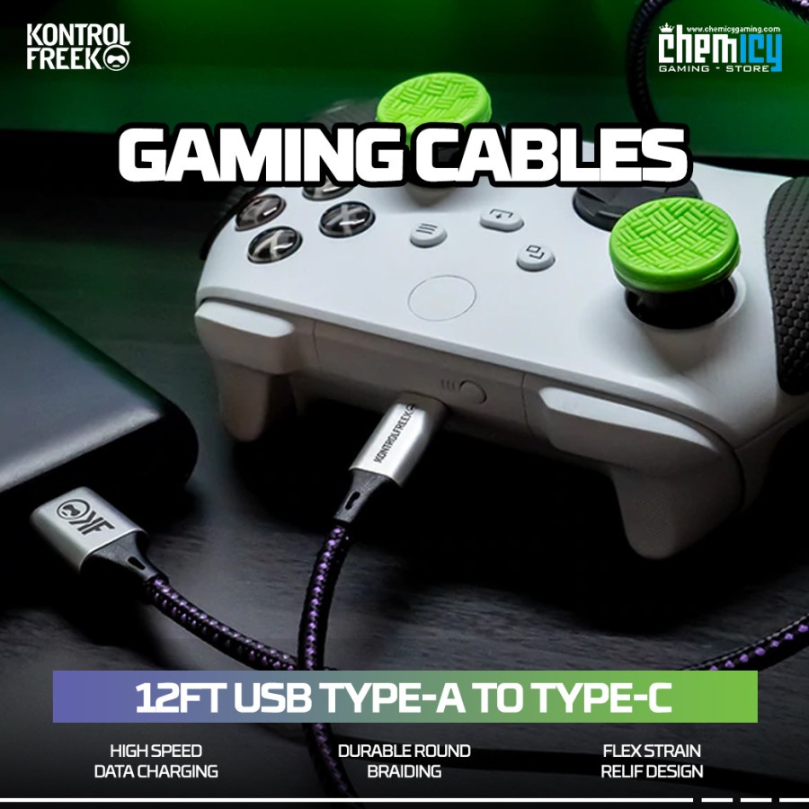Jual KontrolFreek 12FT USB A to C Gaming Cable Shopee Indonesia