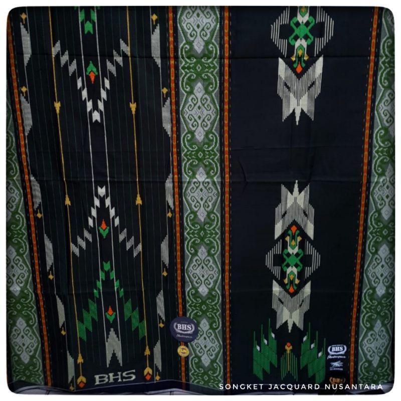Sarung BHS SJN Songket Jacquard Nusantara sutra 50%