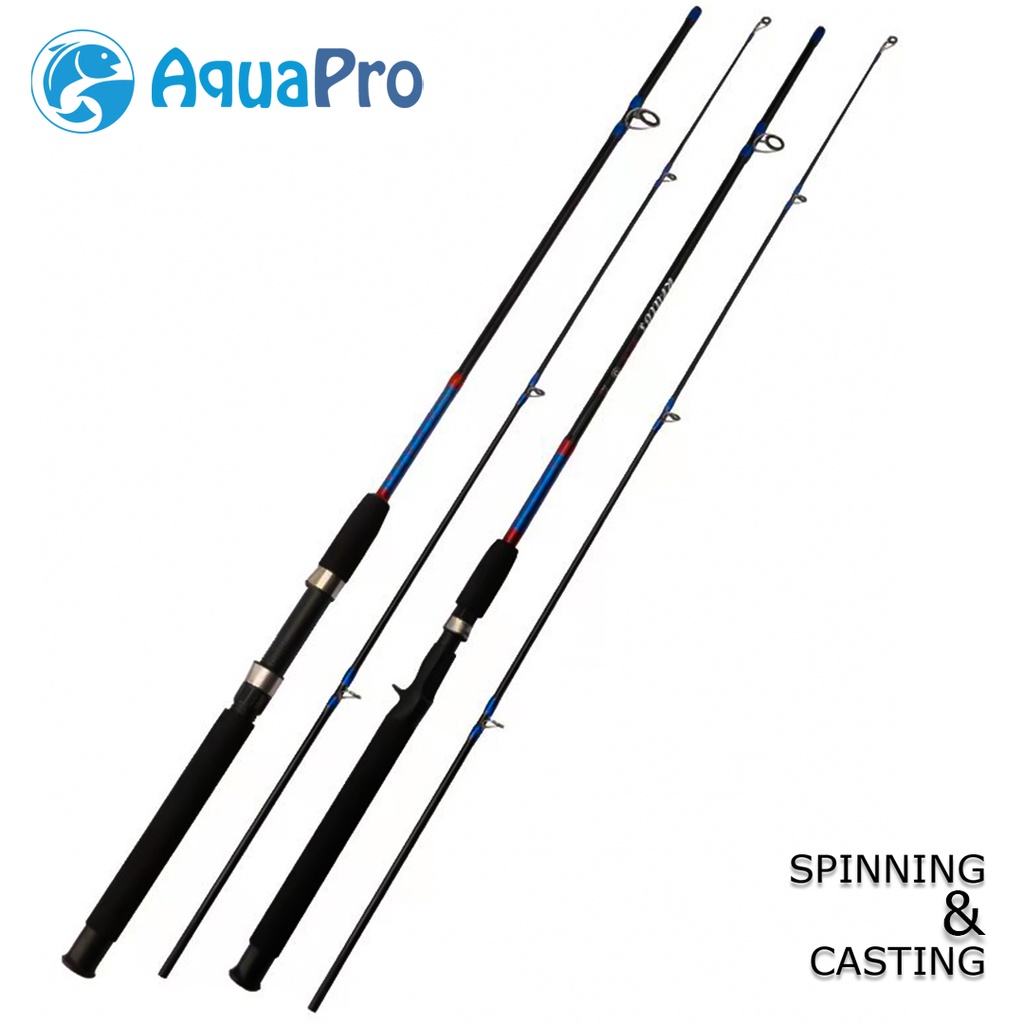 Aquapro Joran Pancing Spinning 1.50m 1.65m 1.80m 2.10m Fishing Rod Carbon Fiber Joran Pancing Praktis Joran Pancing Serat Karbon Kuat Joran Pancing Laut Portabel Joran Pancing Teleskopik Dapat Disesuaikan Luar Ruangan