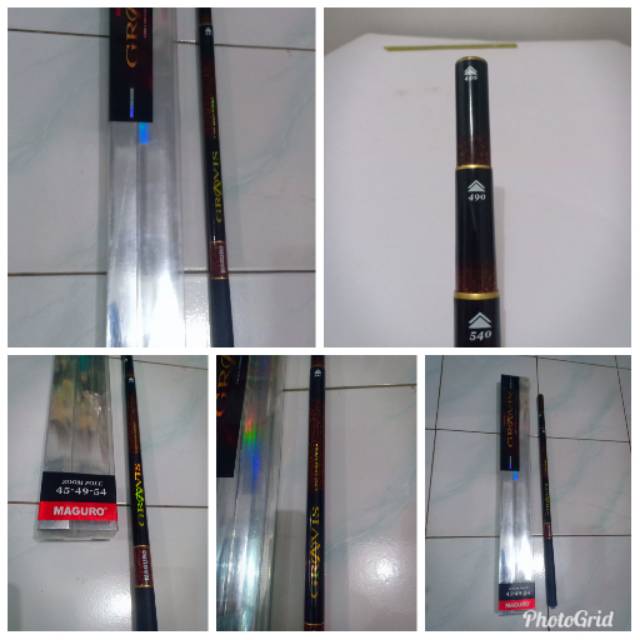 TEGEK JORAN MAGURO GRAVIS 540 ZOOM POLE