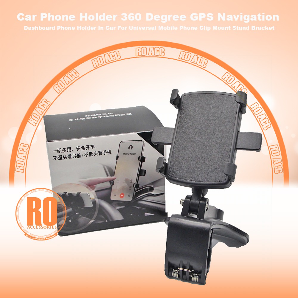 [RO ACC] NVN-CH02 CAR HOLDER HP TEMPAT HP PEGANGAN HP DI MOBIL UNIVERSAL