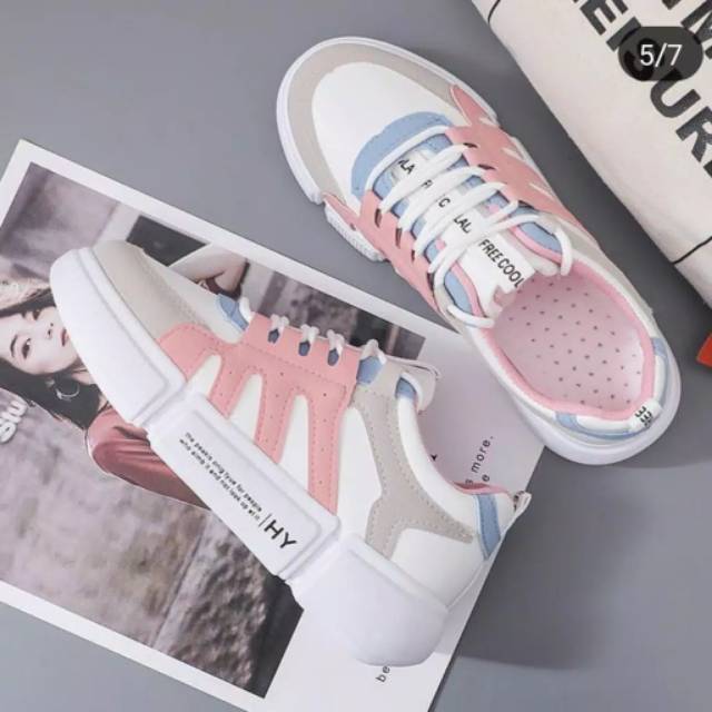 sepatu cewek model korea kode HY - 4131