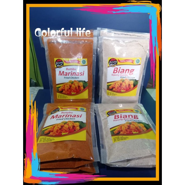 

Paket Marinasi 250gr + Tepung Biang 250 gr= 500gr
