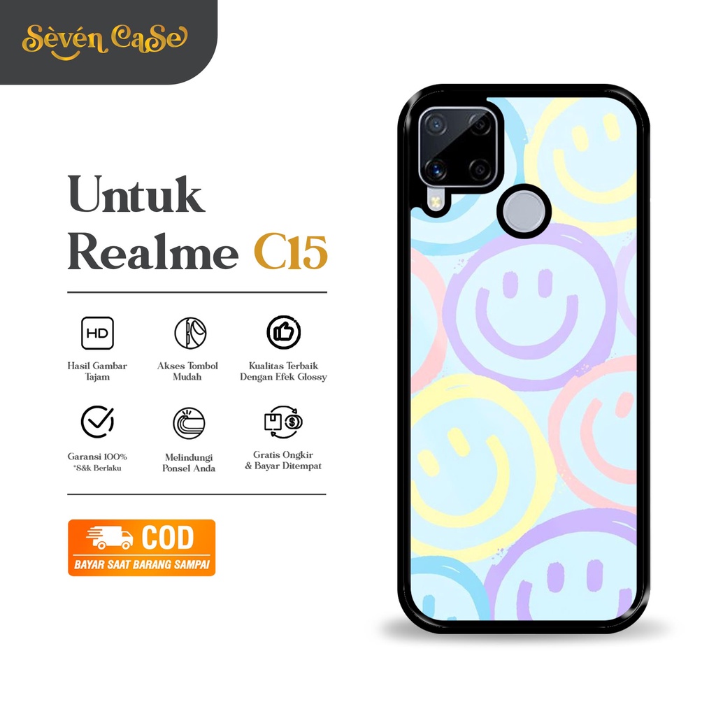 Case REALME C15 - Casing REALME C15 [ Love ] Silikon REALME C15 - Case Hp - Case Mewah - Cassing Hp 