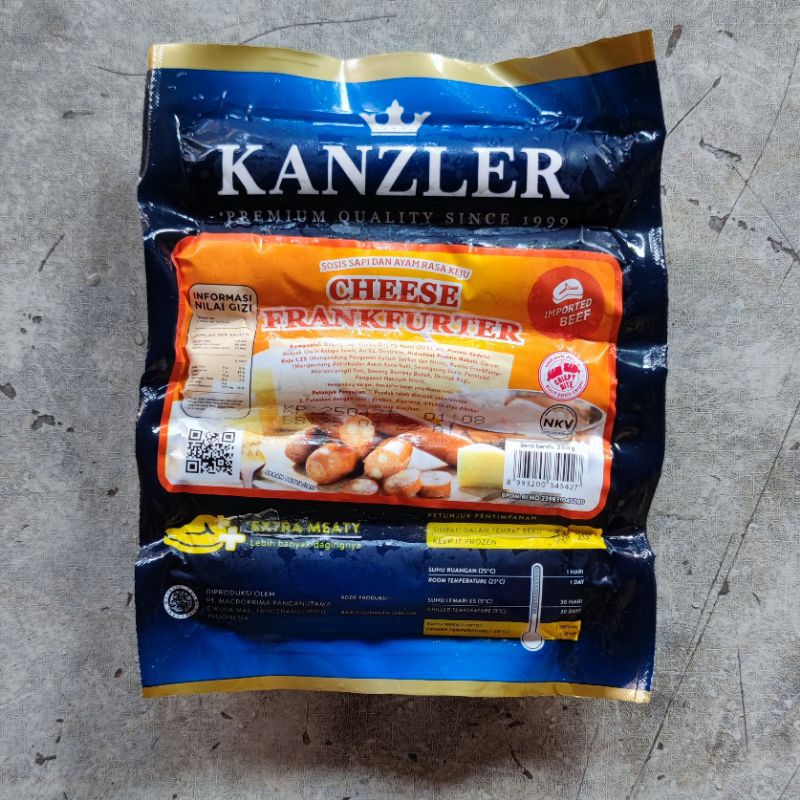 

KANZLER CHEESE FRANKFURTER 300gr PROMO!!!!