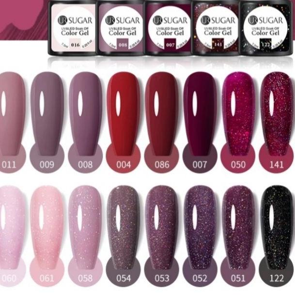 ✿ Gel polish kutek gel UR SUGAR/ kutek gel uv kutek gel halal gel polish UV LED kutek halal BATCH 3 