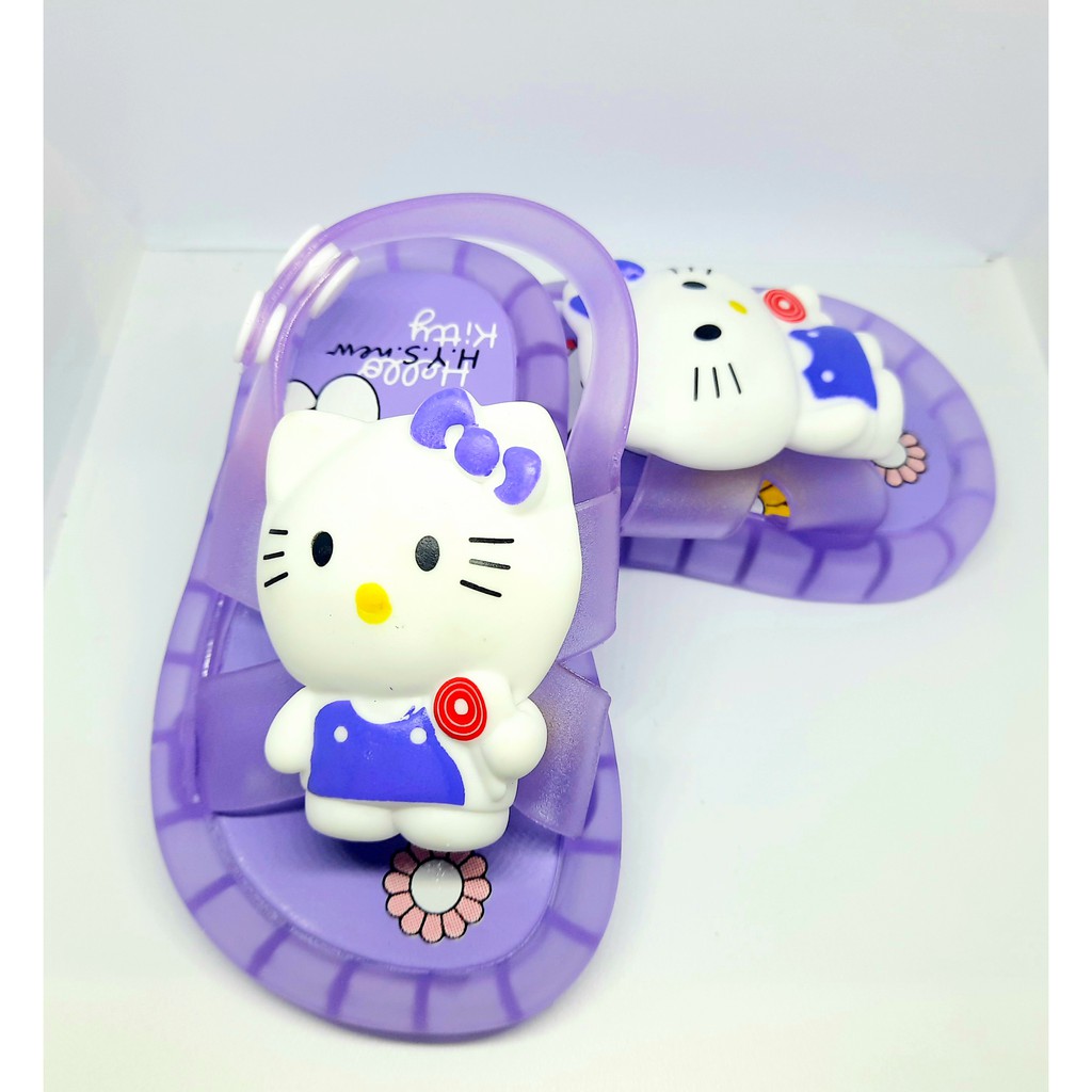 sandal Led Wanita Karakter Boneka HELLO KITTY Lucu Bisa Nyala /  Sandal Bayi HELLO KITTY Dengan Tali Belakang Terbaru / SANDAL JEPIT BISA NYALA / SANDAL LED IMPORT /SANDAL JEPIT ANAK-ANAK / SANDAL JEPIT MOTIF HELLO KITY / SANDAL TRENDY ANAK / SANDAL JEPIT