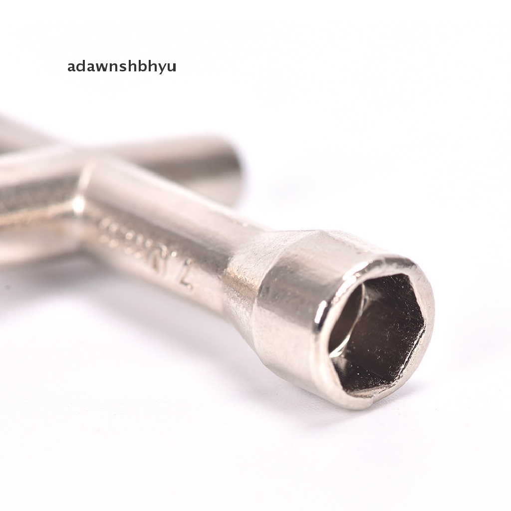 Adawnshbhyu Cross Wrench Alat Pemeliharaan Lengan HEX M2/M2.5/M3 /M4 Untuk Robot HSP RC