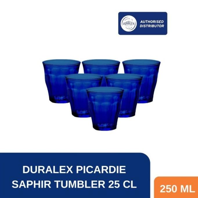 :=:=:=:=] Gelas Kopi | Gelas Latte | Gelas Cappucino | Duralex Saphire 250 ml