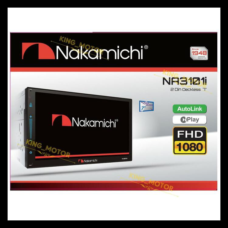 NAKAMICHI DECKLESS NA3101I/NA-3101I/3101 MIRRORLINK FULL GLASS PANEL KODE 1142