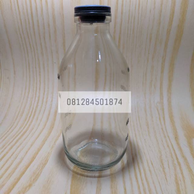 Botol asi 250 ml botol kaca infus