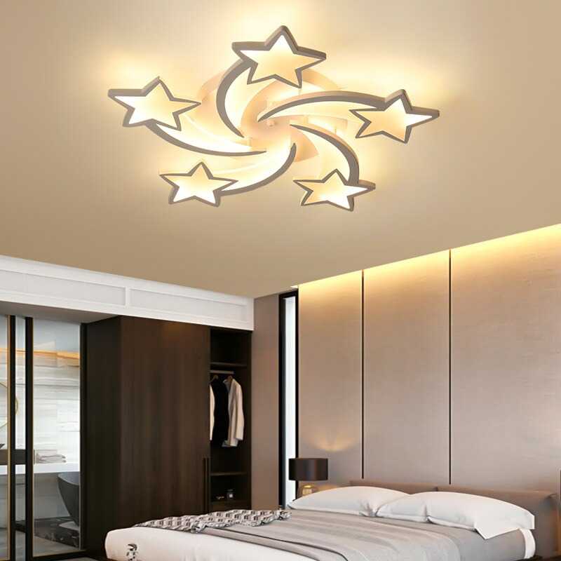 TD-DHA MINGKO Lampu LED Plafon Modern Ceiling Light 5 Star - ZX60W