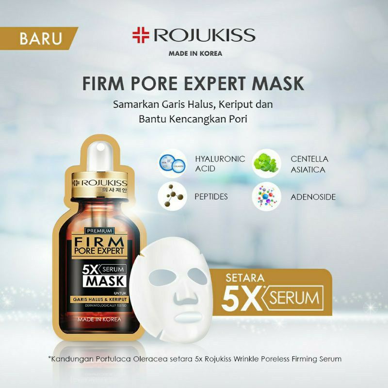 ROJUKISS 5x SERUM SHEETMASK 25ML