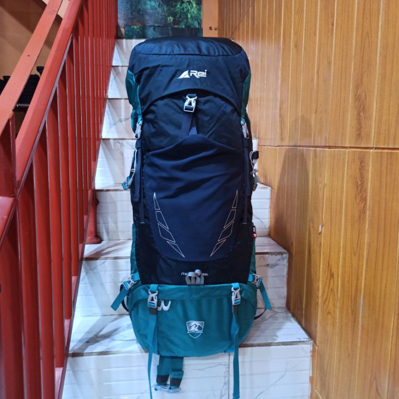 Tas Carrier Rei Mandala 70L+Raincover Ori100%