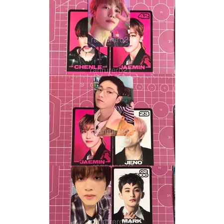 Trading card b ver glitch mode md pop up tc glimo mark Haechan