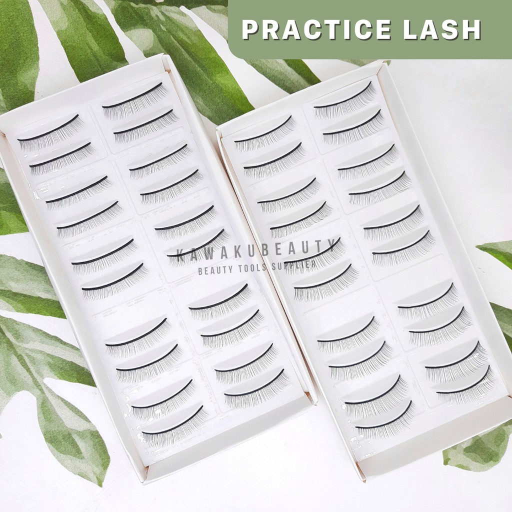 Practice Lash Bulu Mata Latihan Eyelash Extension Korea 10 Pasang 5 Pasang