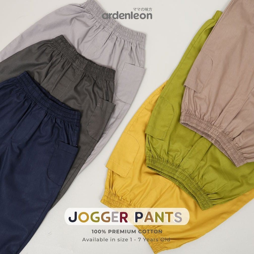 ARDENLEON Casual Jogger Pants Celana Panjang Bayi Celana Anak 1-7 Tahun