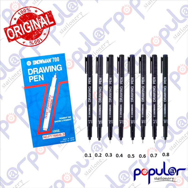 

Bolp Snow Drawing 0.1 - 0.8 mm Hitam
