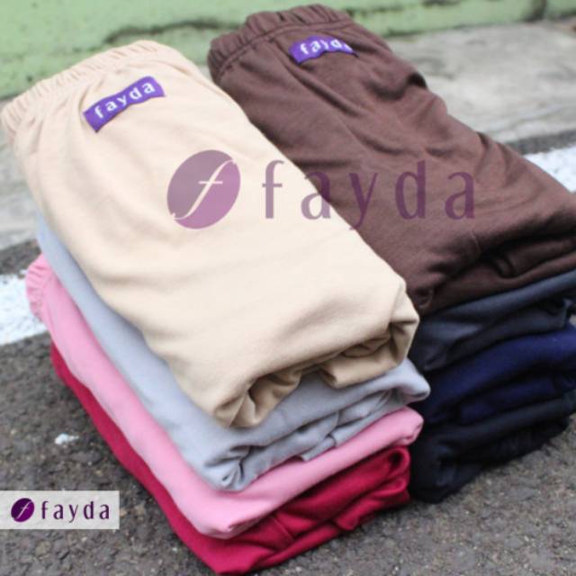 FAYDA INNER PANTS Celana Daleman Gamis Premium Legging Jahitan Kuat
