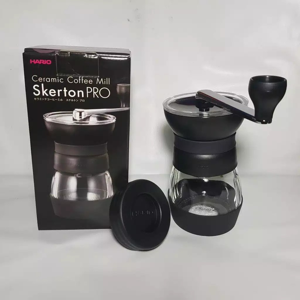 Hario Ceramic Coffee Mill Skerton Pro MMCS-2B Tempat Coffee Mill Skerton / Grinder Kopi Manual