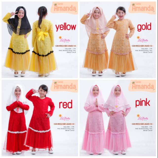 LABELLA | GAMIS BROKAT AMANDA CERUTI