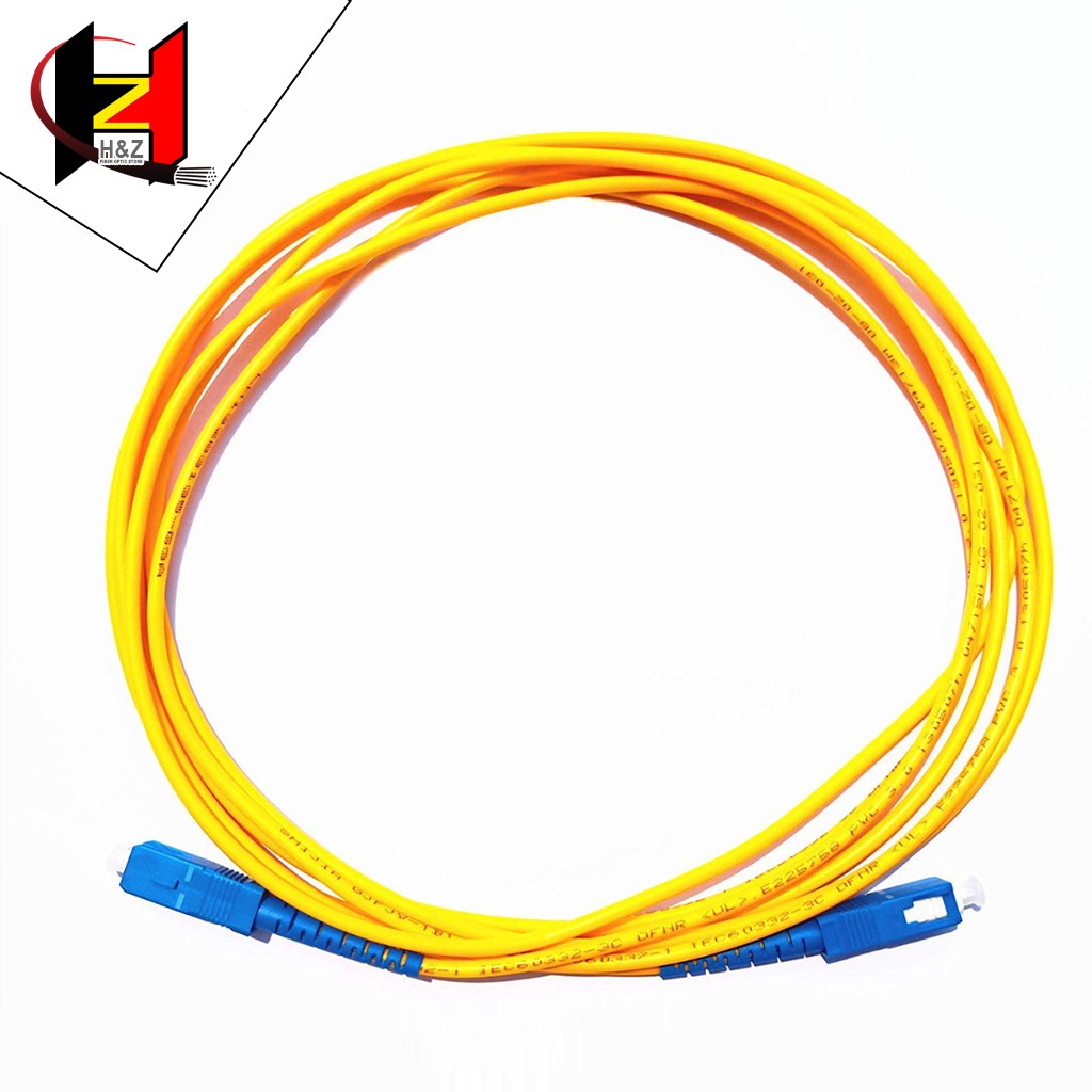 Patchcord SC-UPC To SC-UPC Simplex SM 5 Meter Fiber Optik