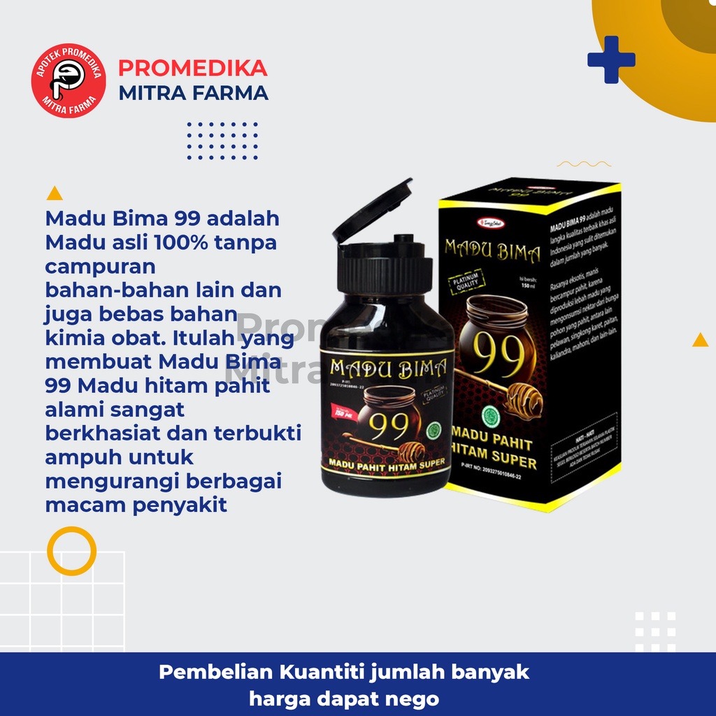 

Madu Bima 99 150 ml Botol / Madu Penambah Stamina