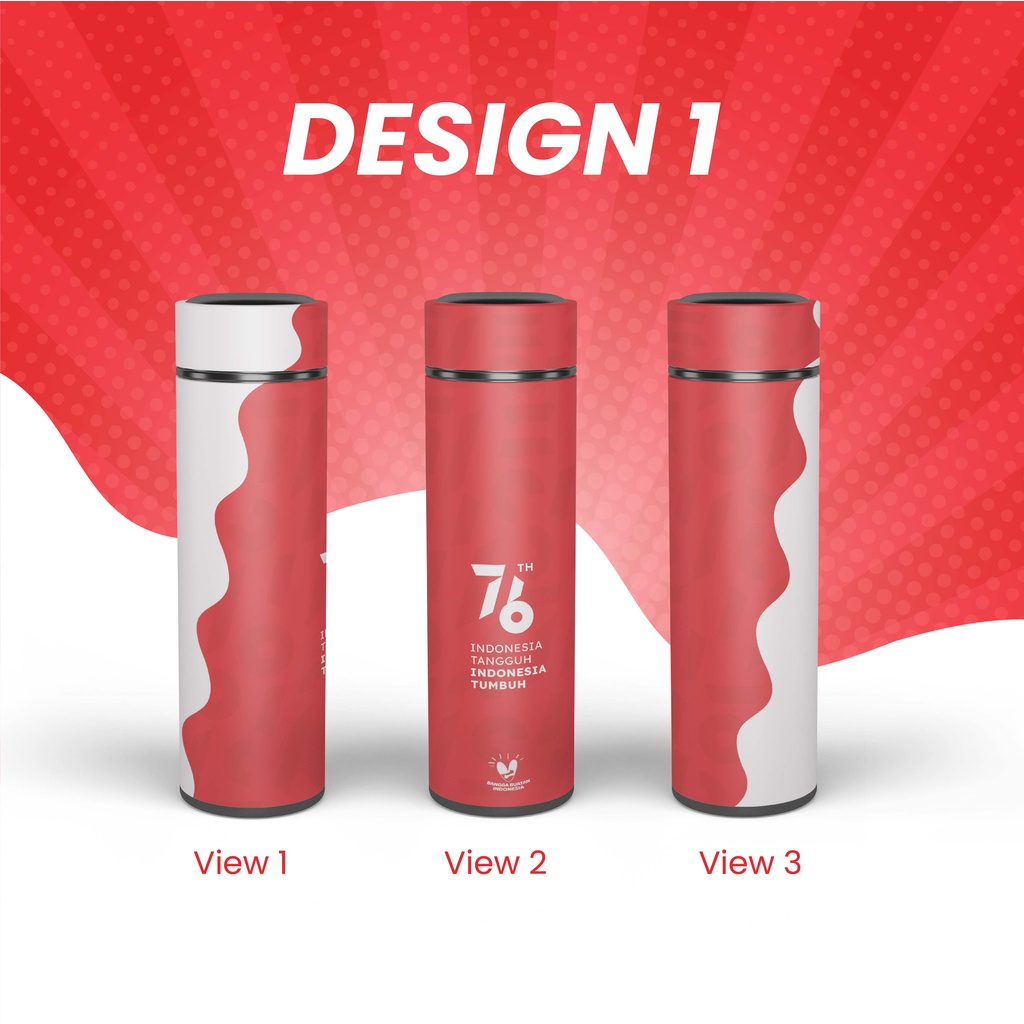 PROMO PAKET TUMBLER CUSTOM KEMERDEKAAN 17 AGUSTUS- SPESIAL HUT RI-SOUVENIR HUT RI