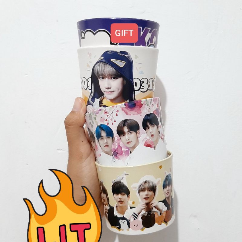 CUPHOLDER BTS TXT | CH CUP HOLDER TAEHYUNG JUNGKOOK JIMIN