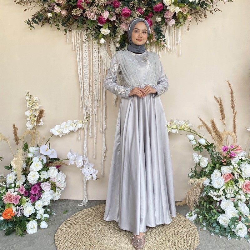 LALITA DRESS // GAUN PESTA - GAUN PESTA MUSLIMAH - BAJU MUSLIMAH - BAJU PESTA PESTA - BAJU MUSLIMAH BUSUI - GAMIS MEWAH - DRESS PESTA - DRESS PREMIUM - DRESS PARTY - DRESS TERBARU - DRESS TERLARIS - GAUN PESTA BUSUI - GAUN PESTA BUMIL -  DRESS BUSUI