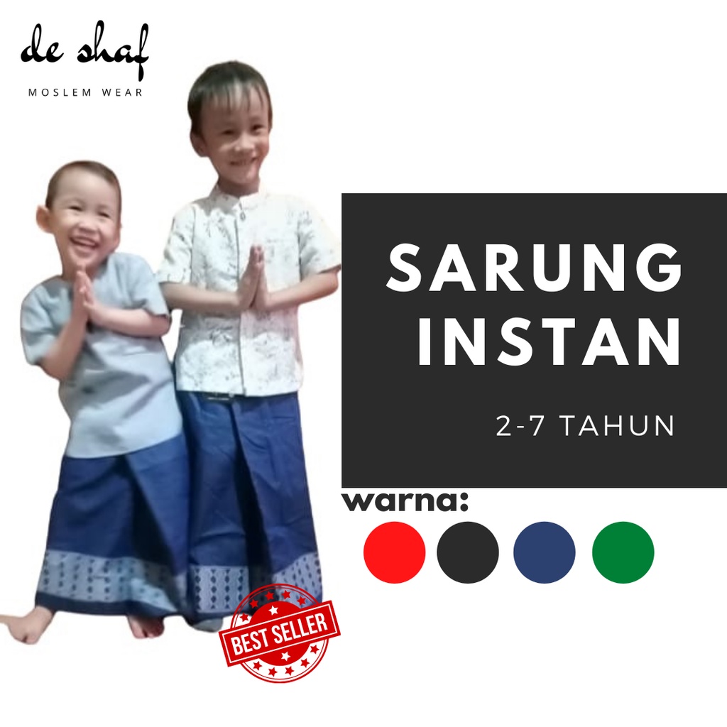 Sarung Instan Anak Sarung Sunat Model Rok