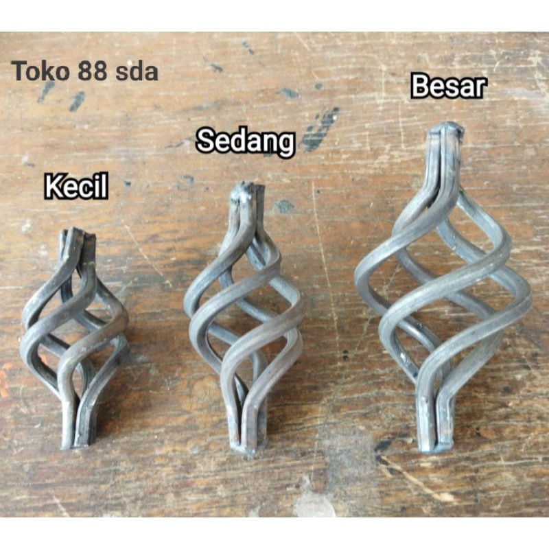 Basket Besi Nanas(OrnamenPagar) hiasan pagar besi klasik