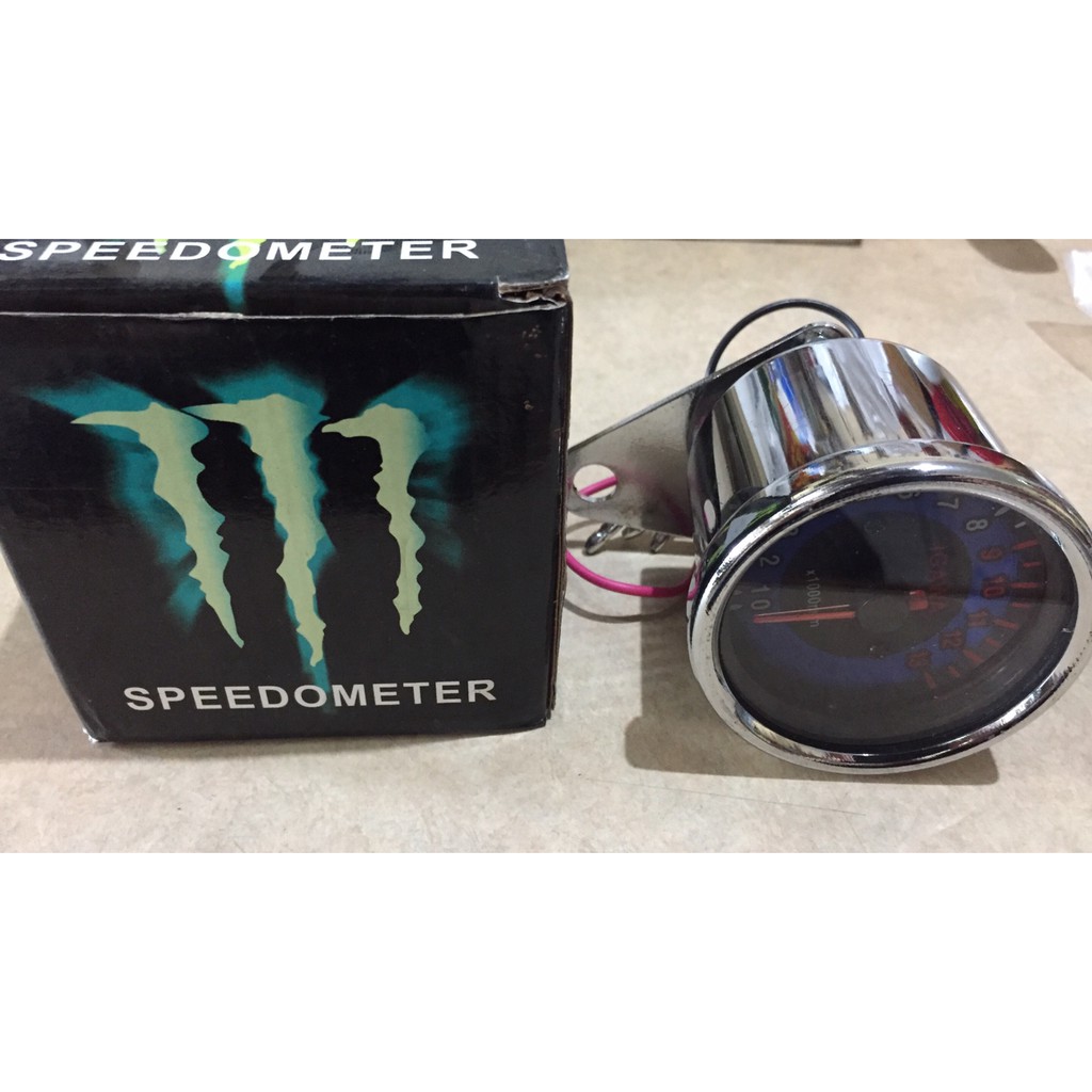 SPEDOMETER ODOMETER VARIASI MONSTER MOTOR