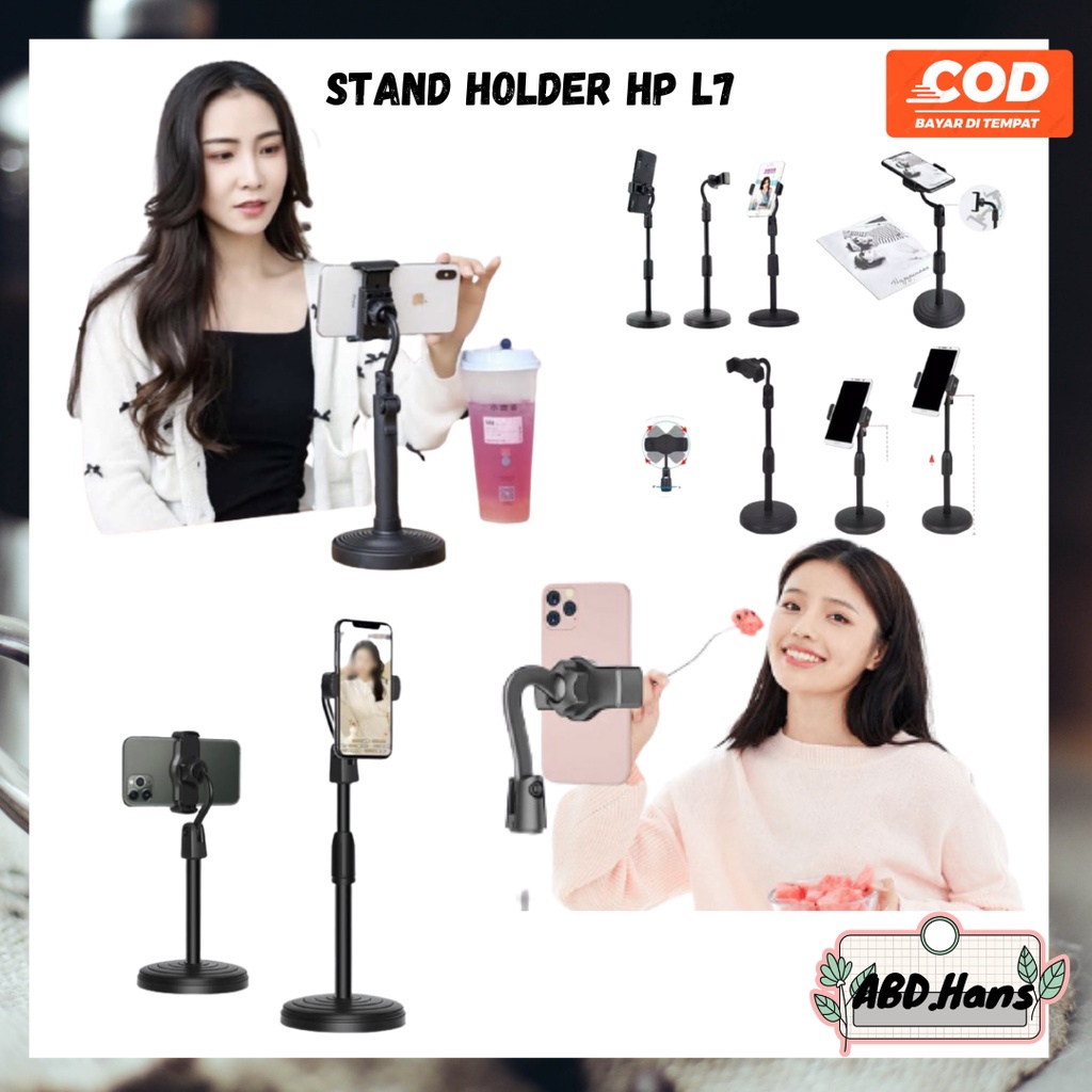 stand Hp Meja - Stand Holder Hp L7 Universal Multifungsi MULTISTAND HOLDER BRACKET FOR LIVE