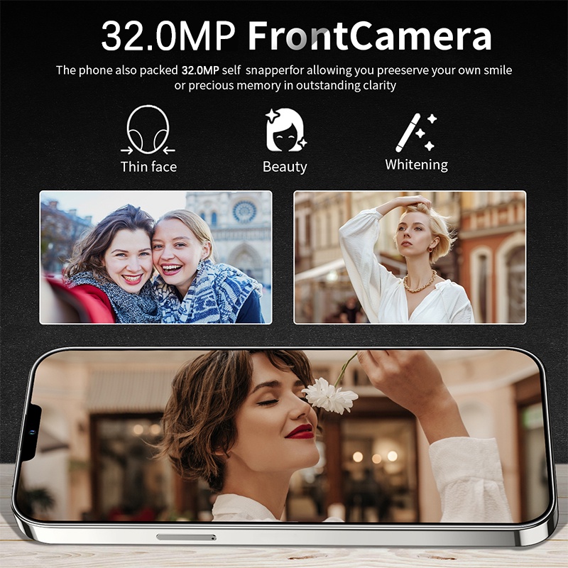 [COD+FreeGift-SD card] HP Smartphone i14 Pro Max 7.2 Inch 5G Memori Telepon Bluetooth 8GB RAM + 256GB ROM Pengiriman Lokal Dalam 24 Jam 5G Ponsel Android Ponsel Gaming HP murah GIVEAWAY-2