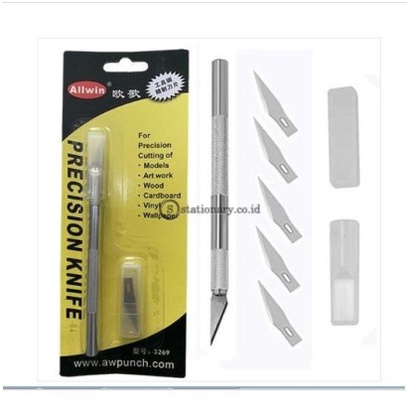 

Pixel Precision Knife Pen Cutter High Grade Metal Knife Non Slip #3269