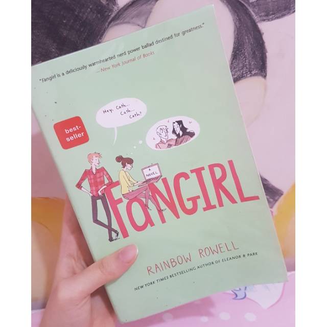 PRELOVED Buku Novel FANGIRL by Rainbow Rowell Original 100%
