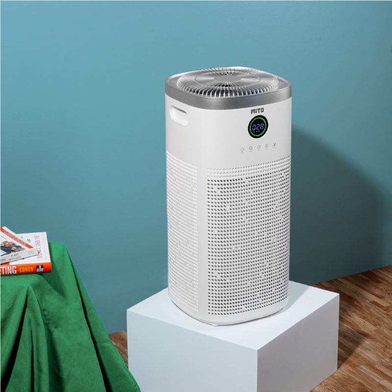 Mito Air Purifier 50 Alat Pembersih Udara with HEPA13 Filter, Sinar UV-C, Alergy Protection &amp; Ion Negatif (Anion)