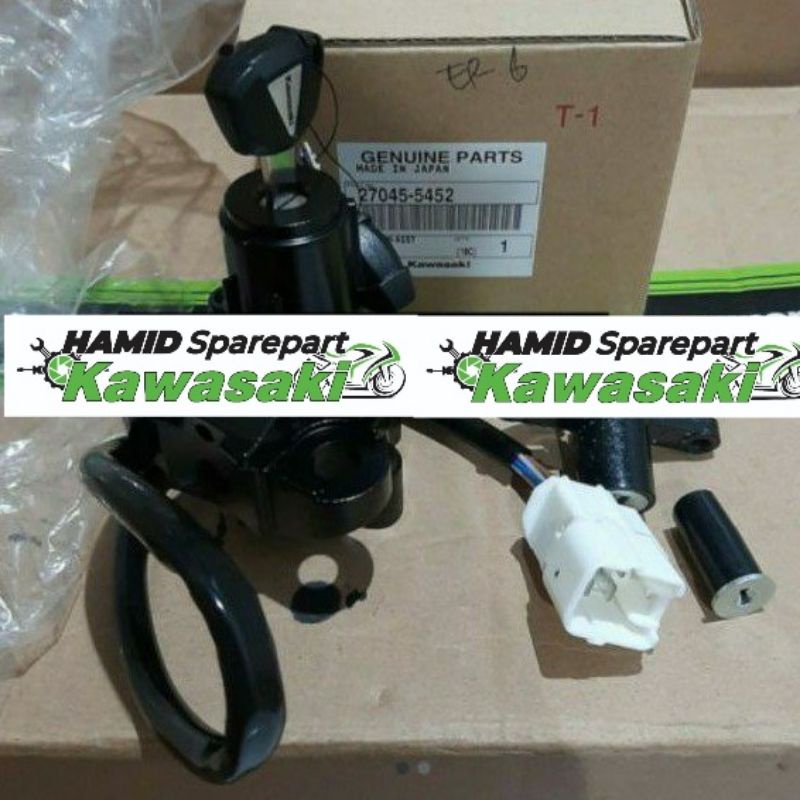 Swit Swicth kontak set assy Er6n Er6 original kawasaki genuine part