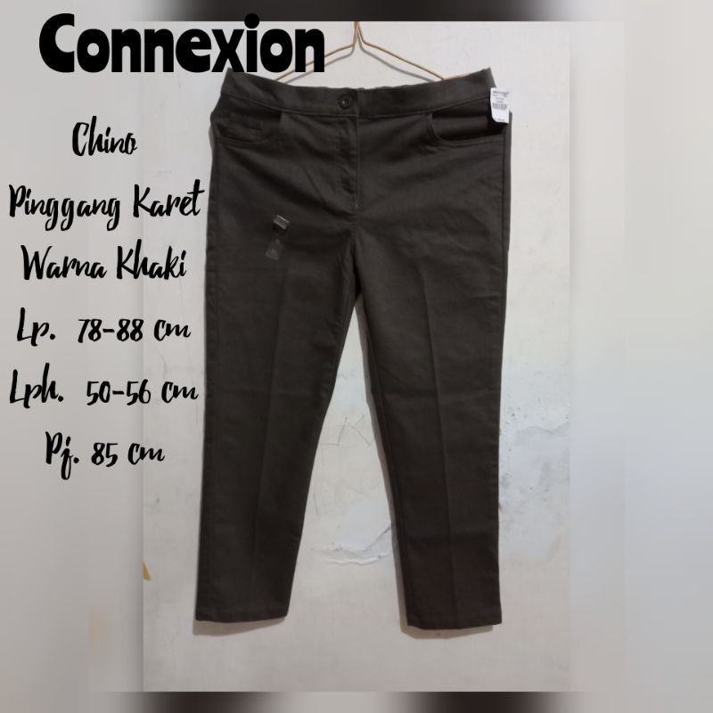 NEW!!! CONNEXION Celana Panjang wanita -  Chino - Original Brand Matahari Mall