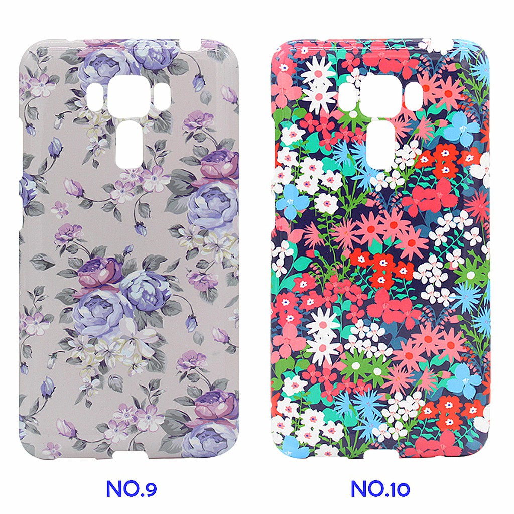 Soft Case Fancy ASUS Zenfone 3 Laser 5,5 ZC551KL Aru Original Motif Bunga