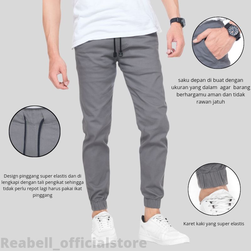 PROMO MURAH Promo Outfit Celana Panjang Jogger Chinos Pria Wanita Terbaru PREMIUM QUALITY