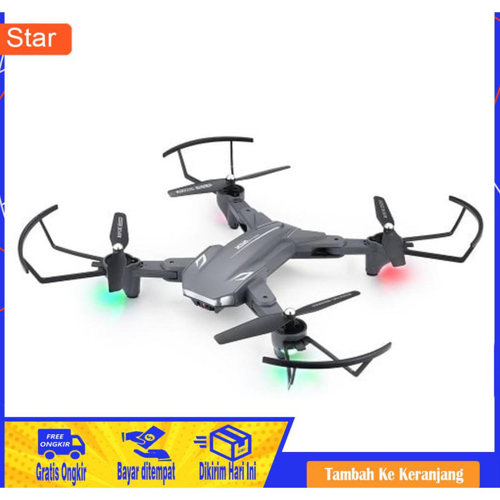 BAYAR DITEMPAT - DRONE TERBAIK 2019 VISUO XS816 DUAL CAMERA VISUO SHARK 20MIN FLY V-SIGN OPTICAL