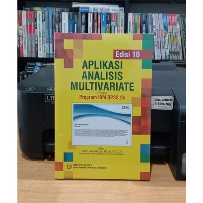 BUKU APLIKASI ANALISIS MULTIVARIATE DENGAN PROGRAM IBM SPSS 26