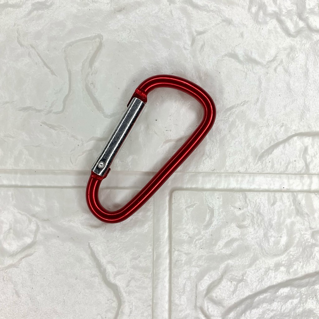 Carabiner 6 Gantungan Aluminium  Tebal Murah