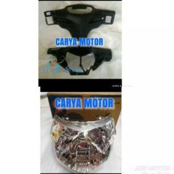 Batok depan belakang Vega ZR hitam plus lampu/kepala Vega ZR /pala Vega ZR