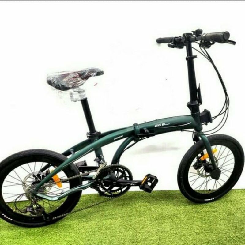 sepeda lipat 20 inch evergreen eg 9
