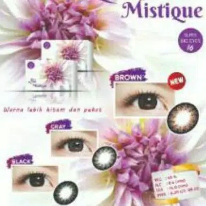 ❤Miss.Vinka❤ Import Softlens MISTIQUE Living Color Softlens by Irislab Kontak lensa Normal 16mm