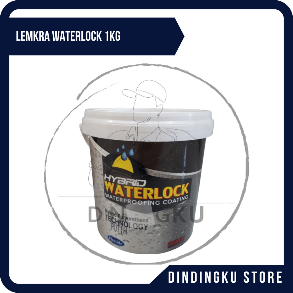 Lemkra Waterlock Cat Tembok Waterproofing 1 Kg