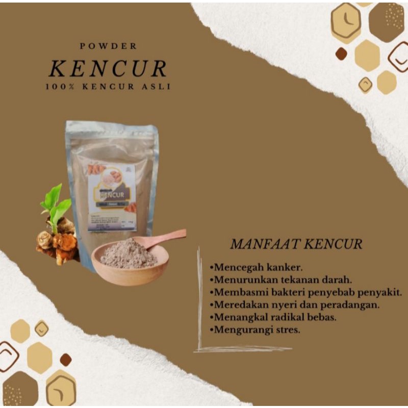 

empon-empon herbal powder kencur asli 100%